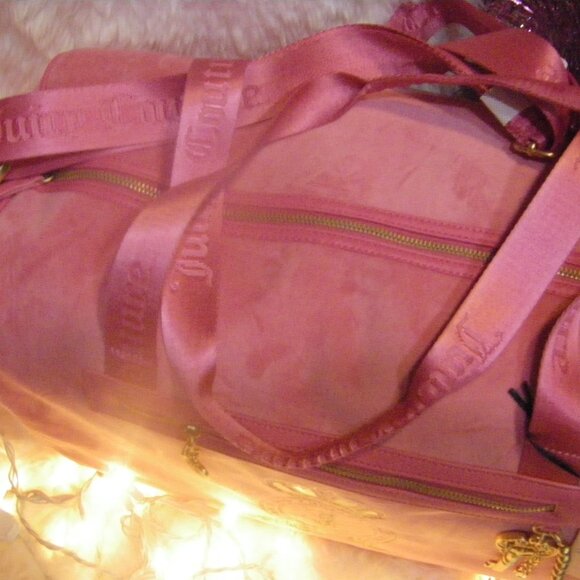 Juicy Couture Exclusive Love Potion Classic Juicy Lover Weekender Bag NWT - Picture 8 of 16